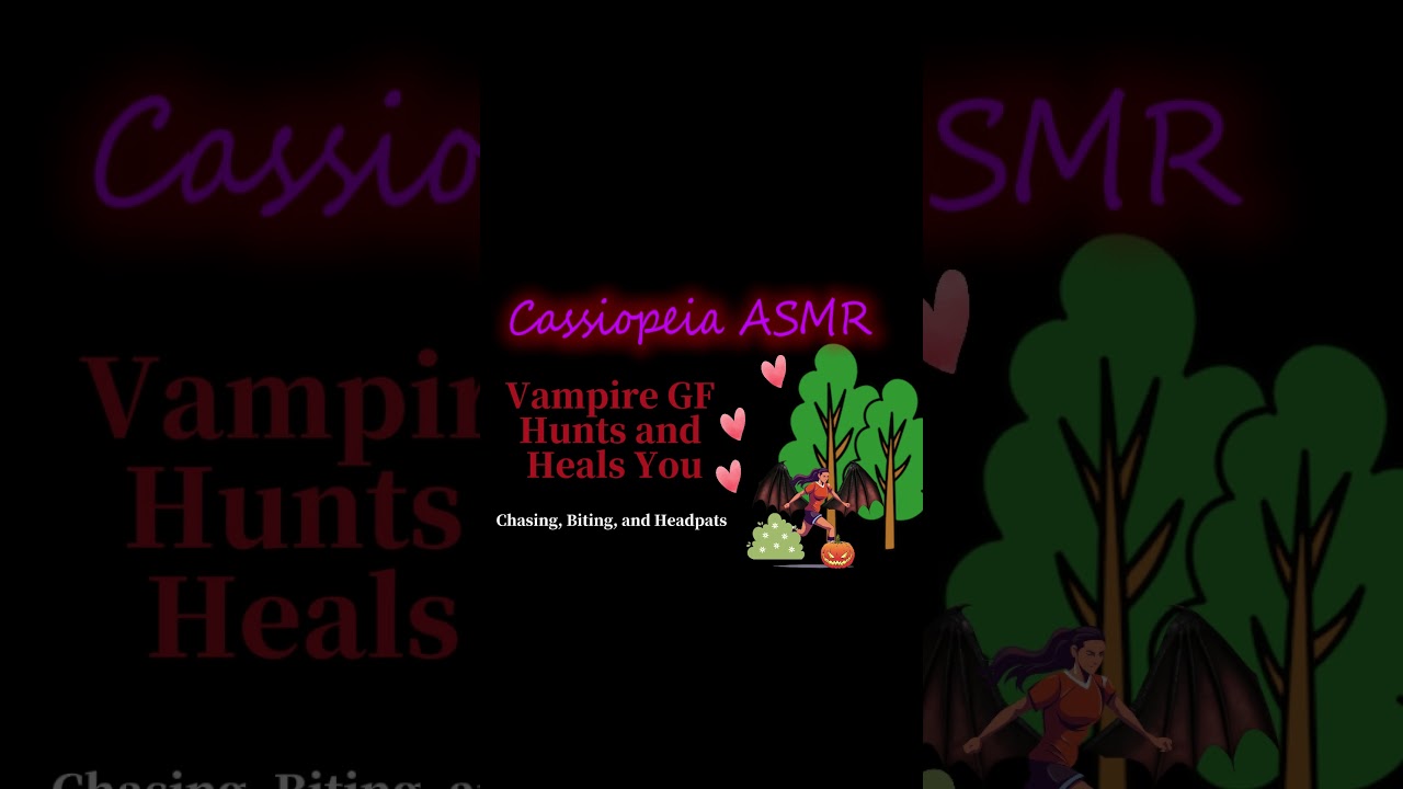 F4A "You Cannot Escape This Vampire" ASMR GF Fantasy RP Chasing Forest Cuddle Whisper F4M Short 1