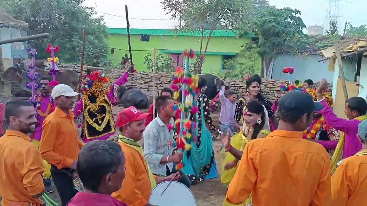 खतरनाक दोहा भाई 😱राउत नाचा 2025 🤩|| ग्राम मटिया भाटापारा ||#likecommentsubscribe #vinodyadu 