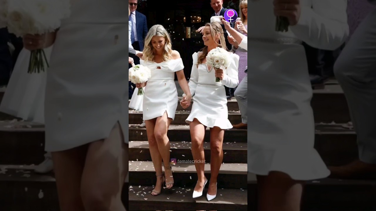 Danielle Wyatt and Georgie Hodge's Wedding Ceremony ❤️ #ytshorts