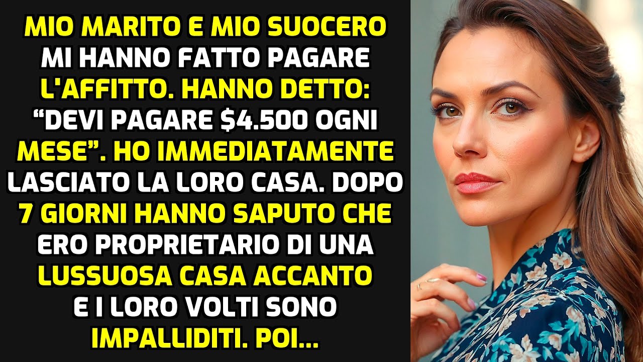 Mio Marito E Suocero Mi Hanno Fatto Pagare L'affitto. Ecco Perché Ho Comprato Una Casa.. STORIE VITA