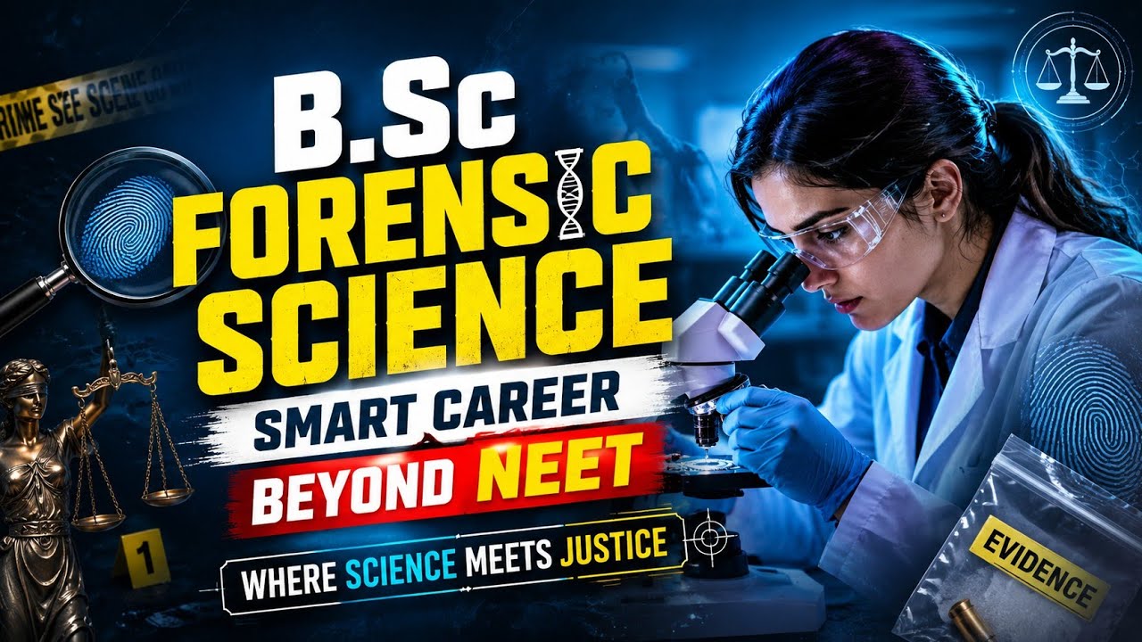 Forensic Science Career After 12th | No NEET Required