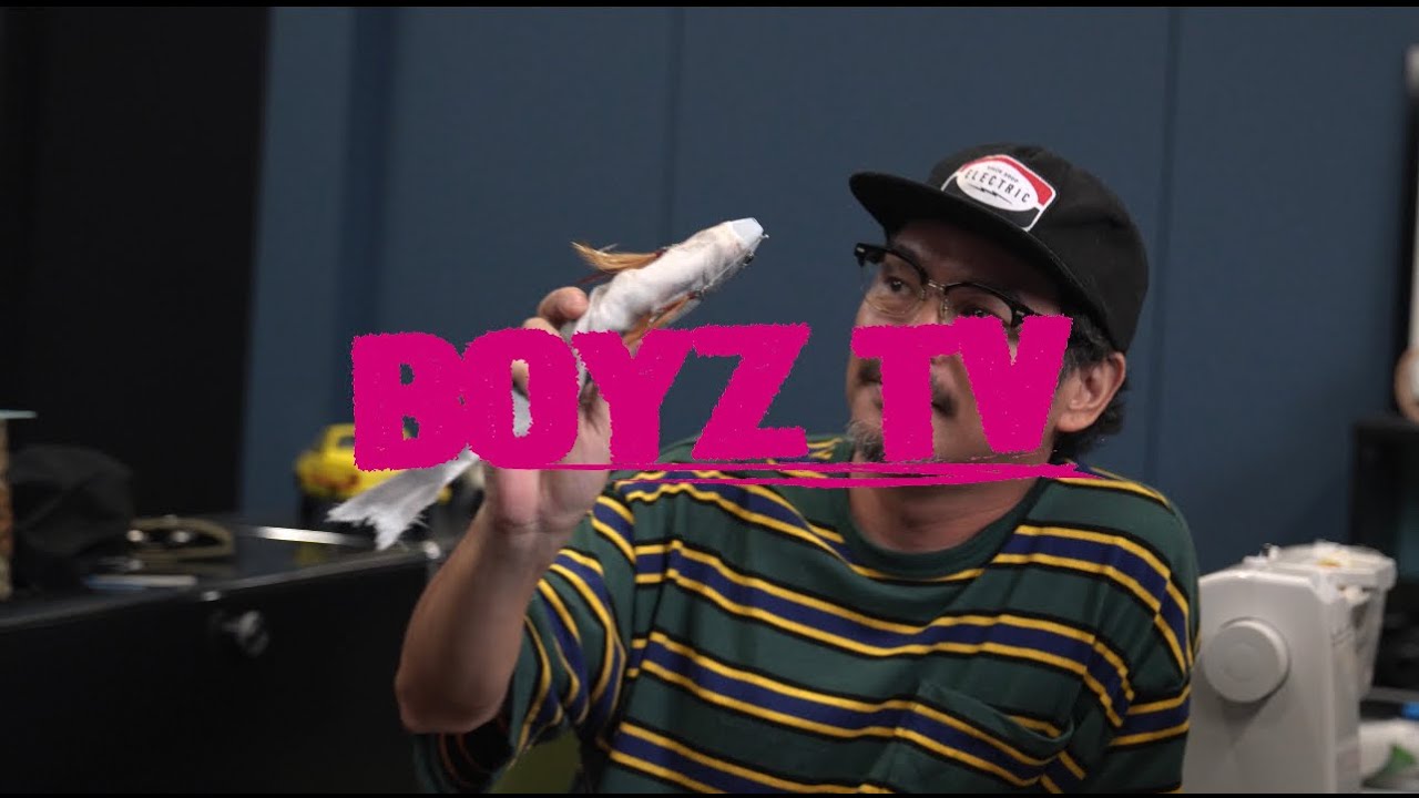Boyz TV - 社長に突撃!！布ベイト「Pharaoh」について聞いてみた！