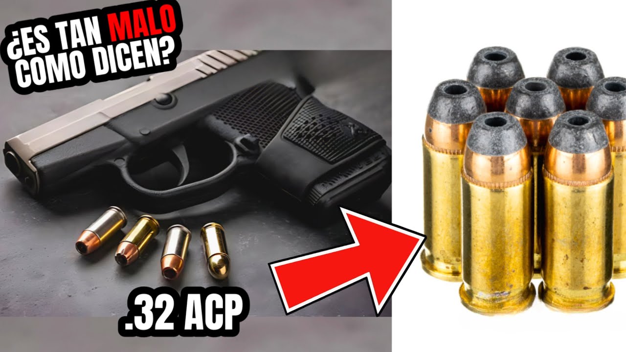 5 Datos que NO Sabias del Cartucho .32 ACP l Un calibre olvidado