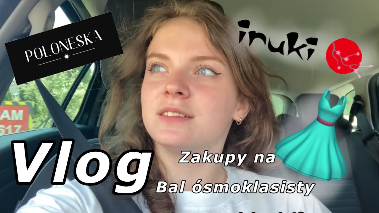 ZAKUPY NA BAL ÓSMOKLASISTY🛍VLOG💜