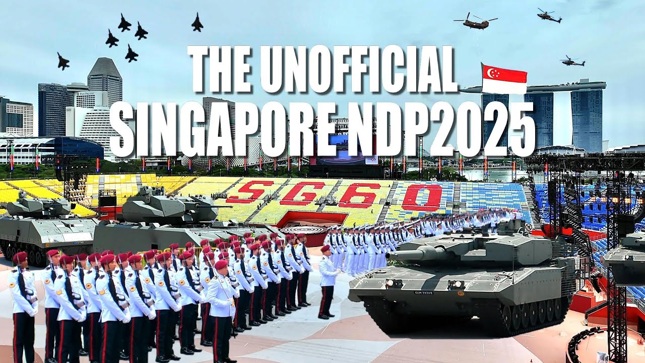 The Unofficial Singapore National Day Parade 2025 | Mega-Compilation 🇸🇬 [4K] #SG60 #NDP2025