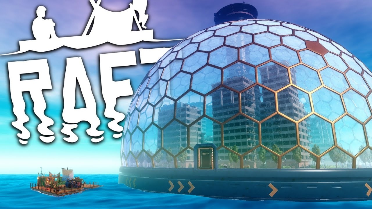 Did we just discover the lost city of Atlantis?  Raft (EP 5)