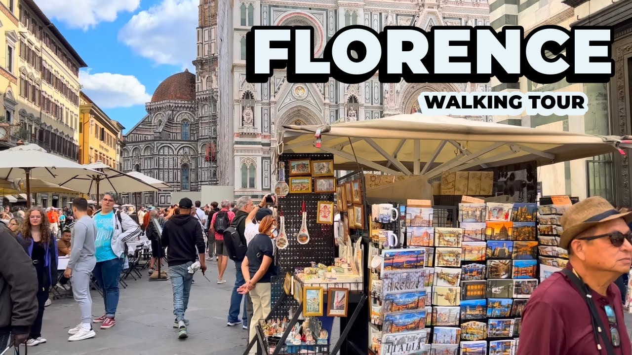 Florence Walking Tour [4K] – Discover Italy’s Most Beautiful City