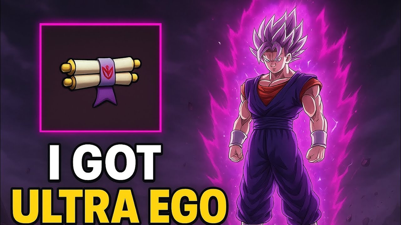 I got Ultra Ego In Dragon blox [🐉]