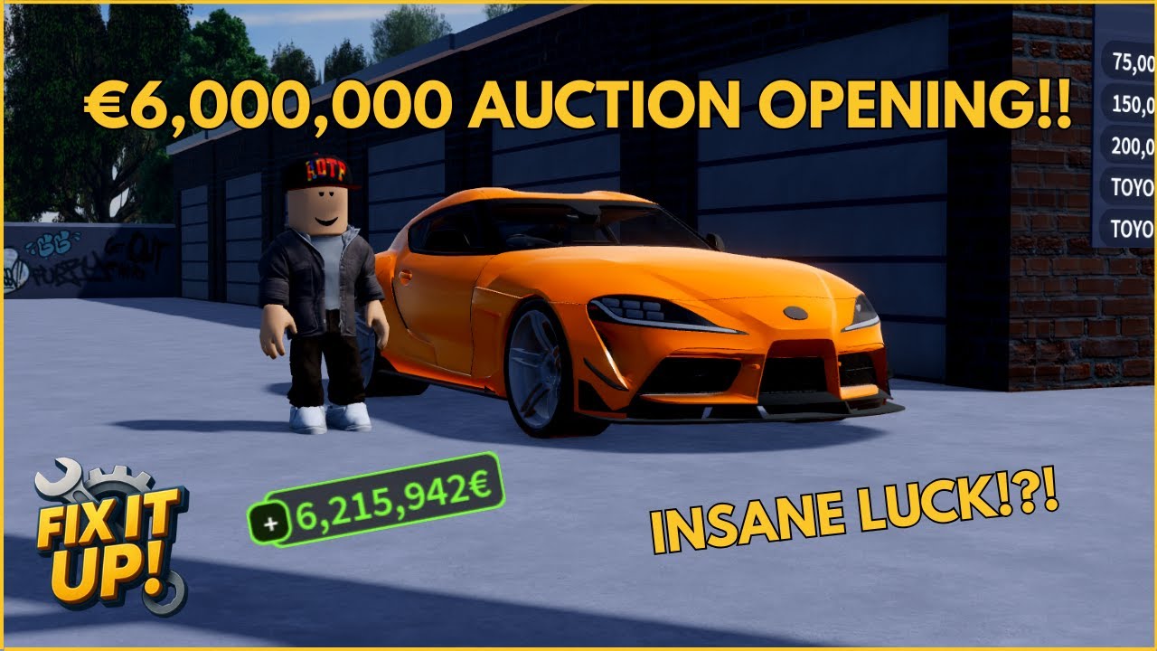Spending 6M In Auctions On Fix It Up!!