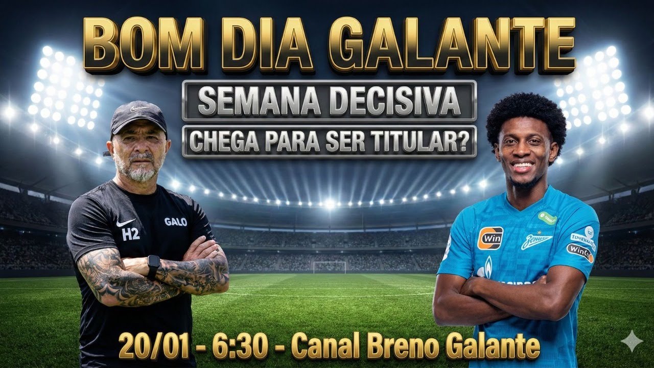 🛑AO VIVO🛑SEMANA DECISIVA🔸 CHEGA PARA SER TITULAR ❓