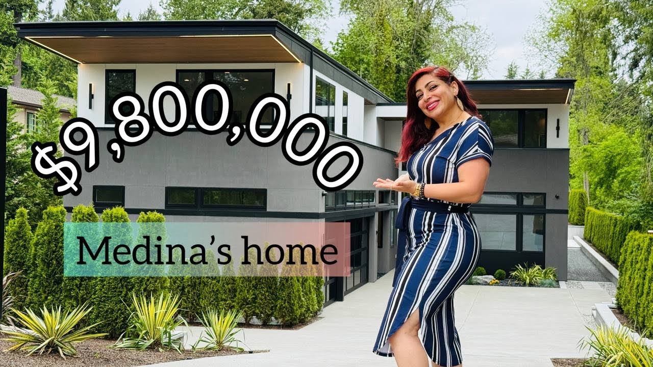 9,800,000 Luxury Home in Medina, Washington