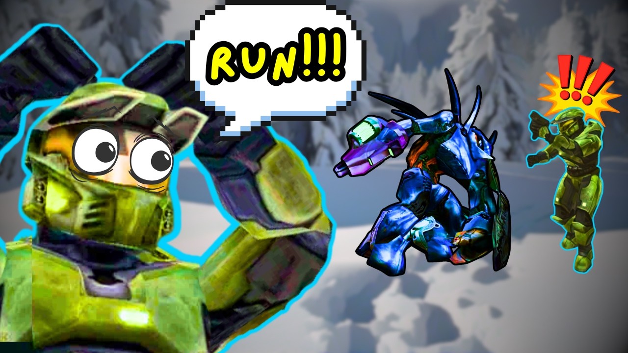 Best Fails | 2 Low-IQ Spartans vs Halo CE LASO (Assault on the Control Room)