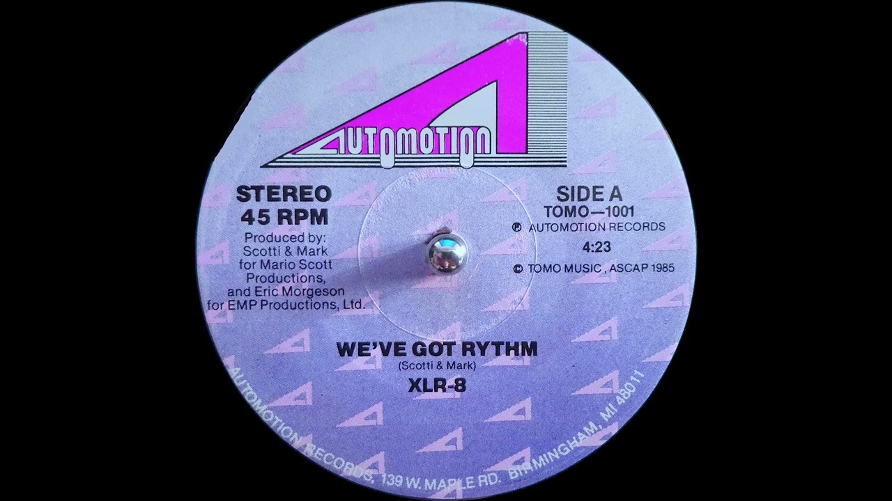 XLR-8 - We've Got Rhythm (Automotion 7Inch 1985) snippets