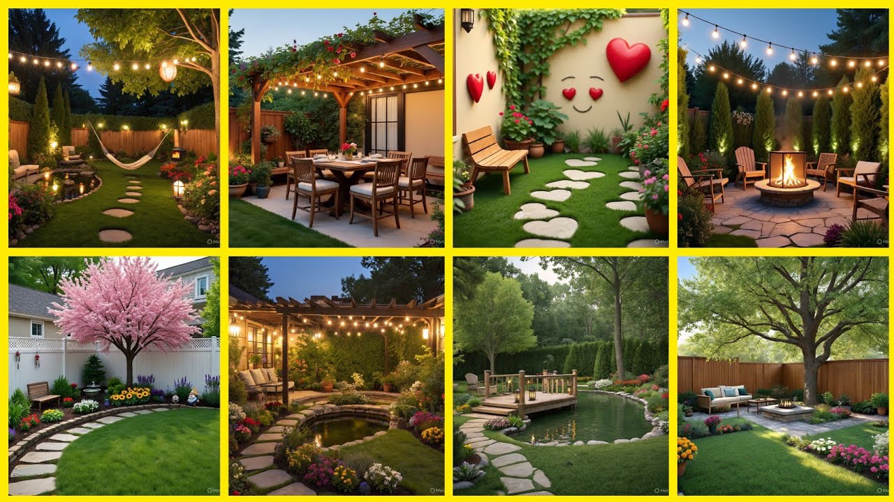 Backyard Garden Decor Inspiration | How to decorate Backyard Garden of Home 