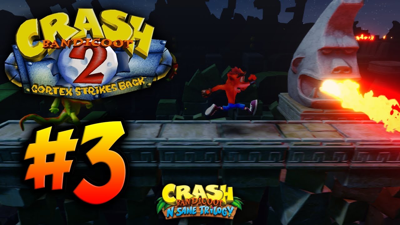 Desafíos en la Planta 3 - Crash Bandicoot N. Sane Trilogy 2 al 102% #3 | #RoadToCrashBandicoot4