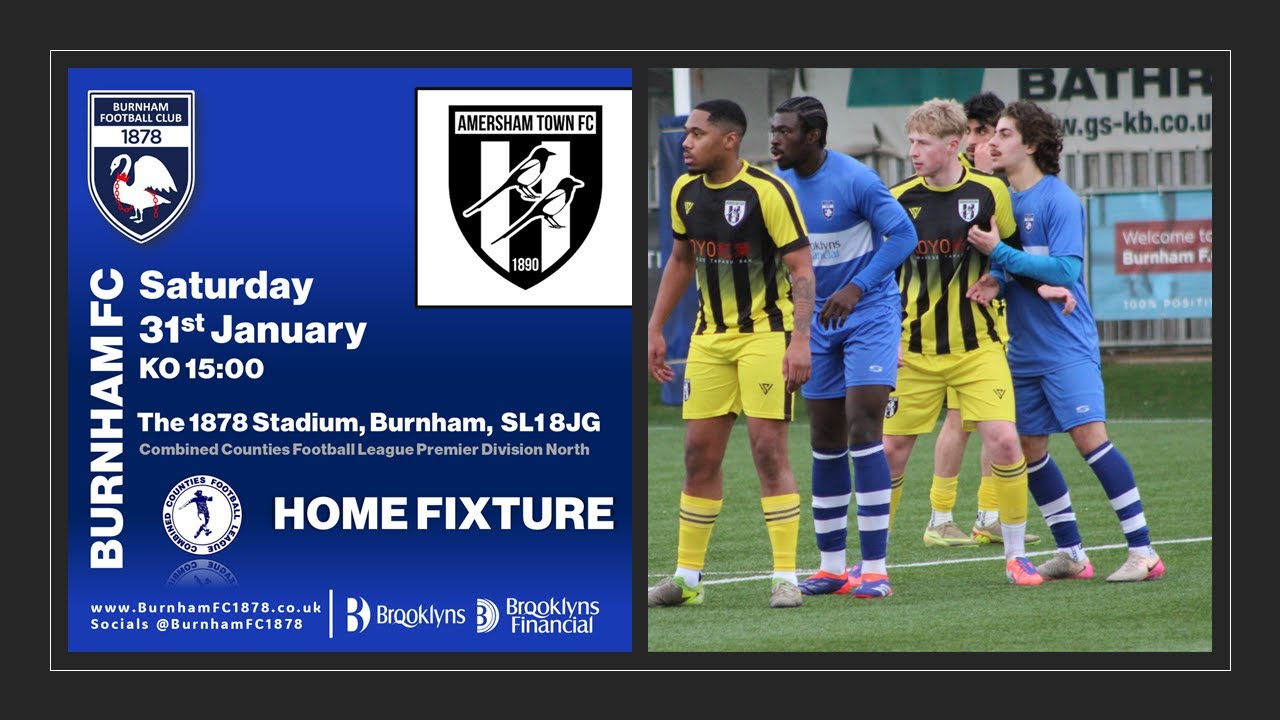 GOALS GALORE! Burnham FC v Amersham Town FC (4K) | 31.01.2026 #goalhighlights #goals