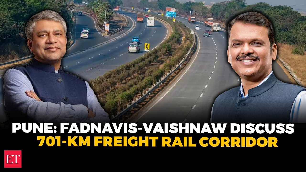 Fadnavis shares 701-km Freight Rail Corridor vision as Vaishnaw inaugurates Jabil&rsquo;s new facility