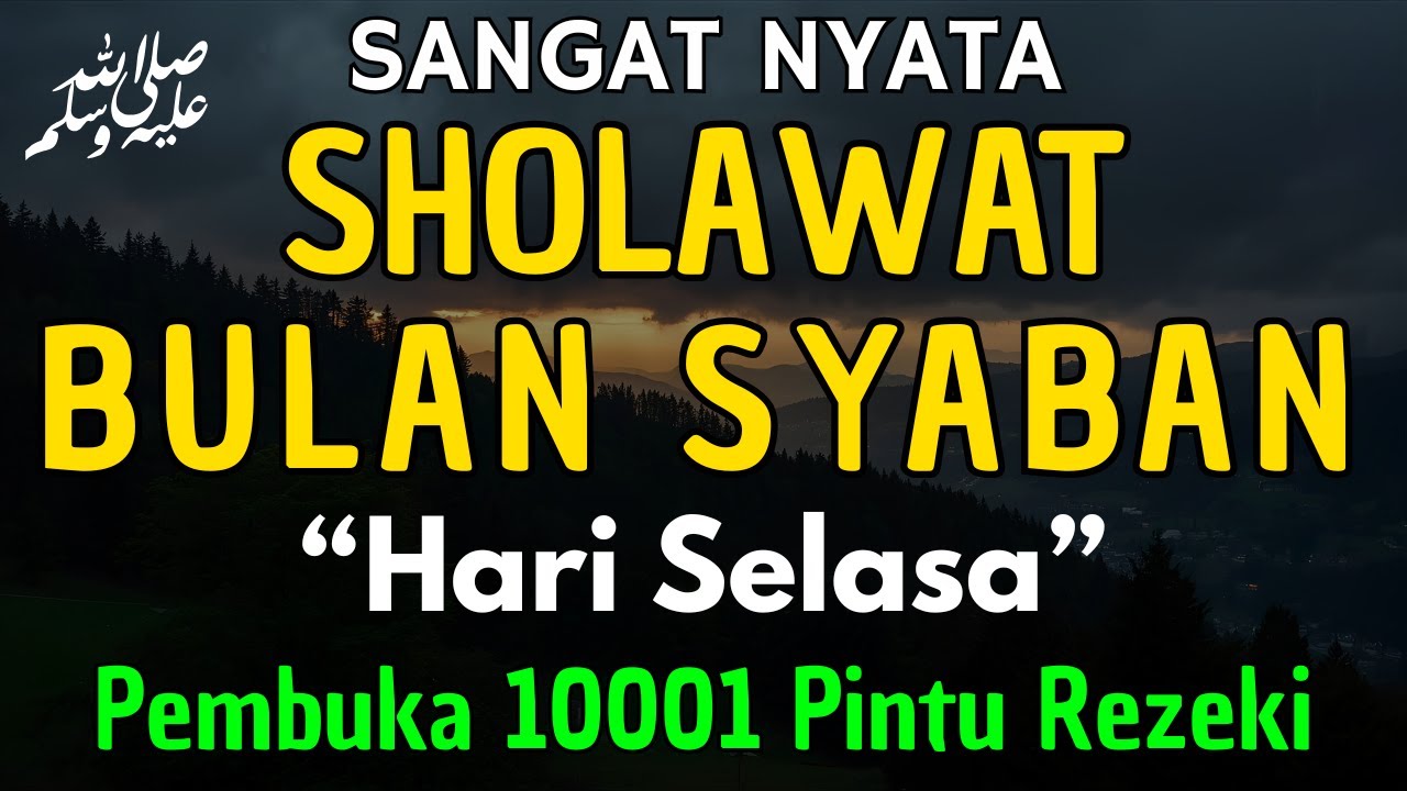 SHOLAWAT PENARIK REZEKI PALING DAHSYAT,Sholawat Nabi Muhammad SAW,SALAWAT JIBRIL PALING MERDU sekali