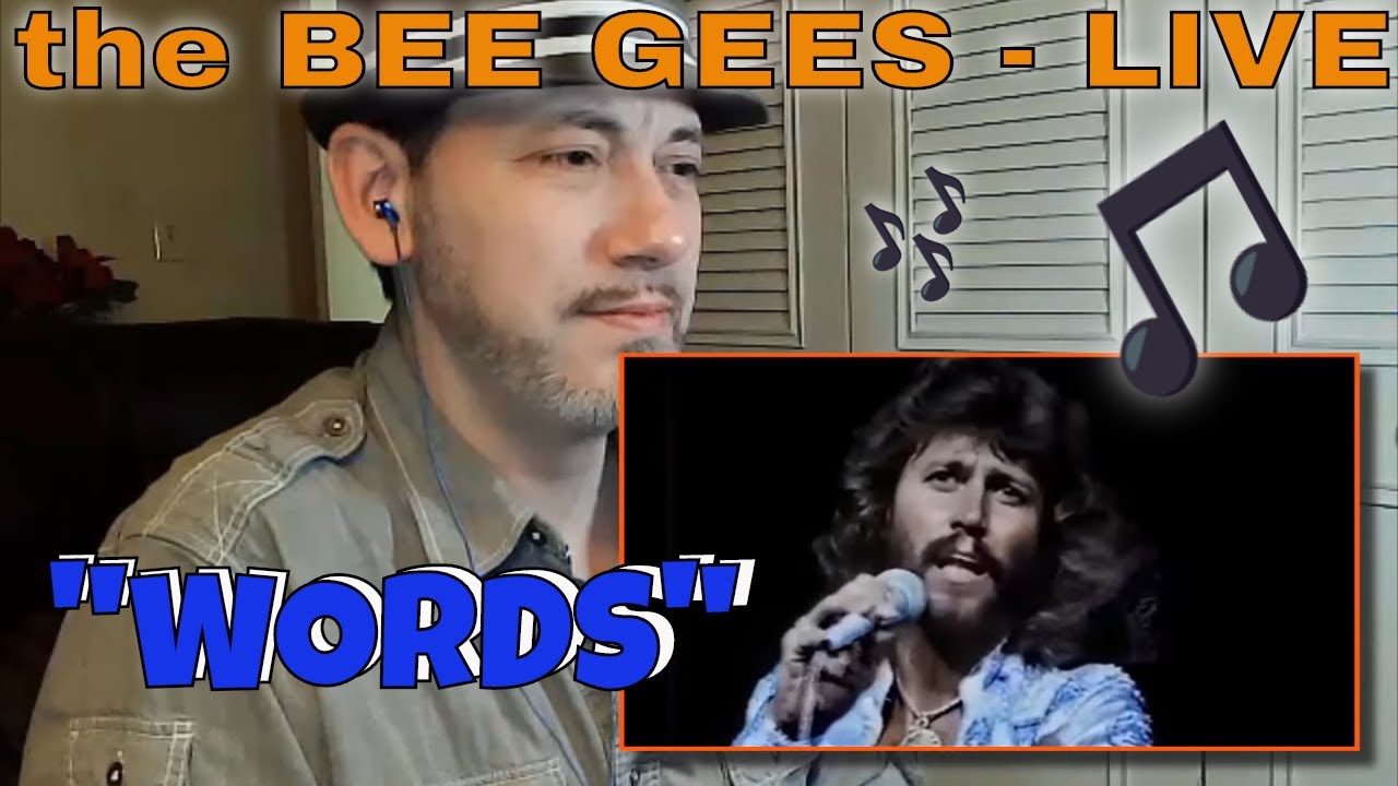 Here's My REACTION to The Bee Gees - Words (1979)