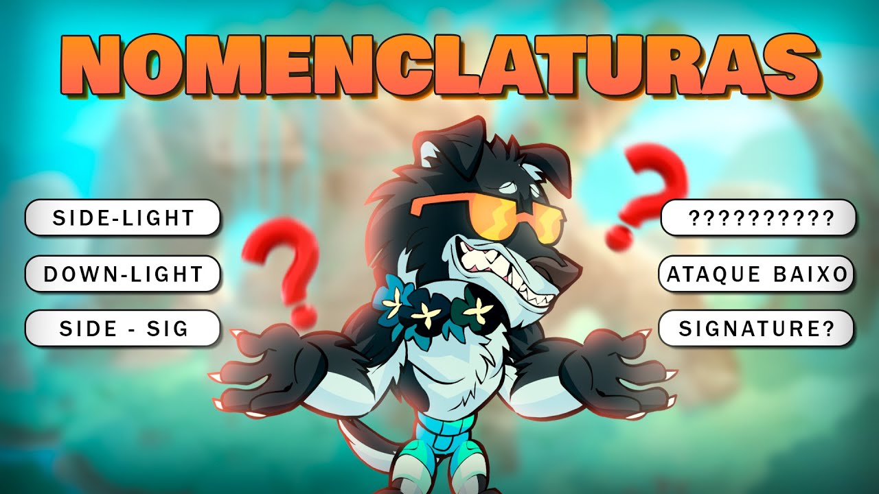 NOME DOS ATAQUES E MECANICAS NO BRAWLHALLA