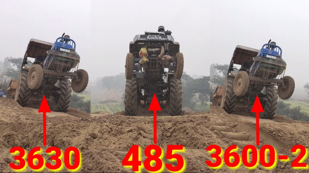 Amazing Danger Tractor Stunt Video Village - 2