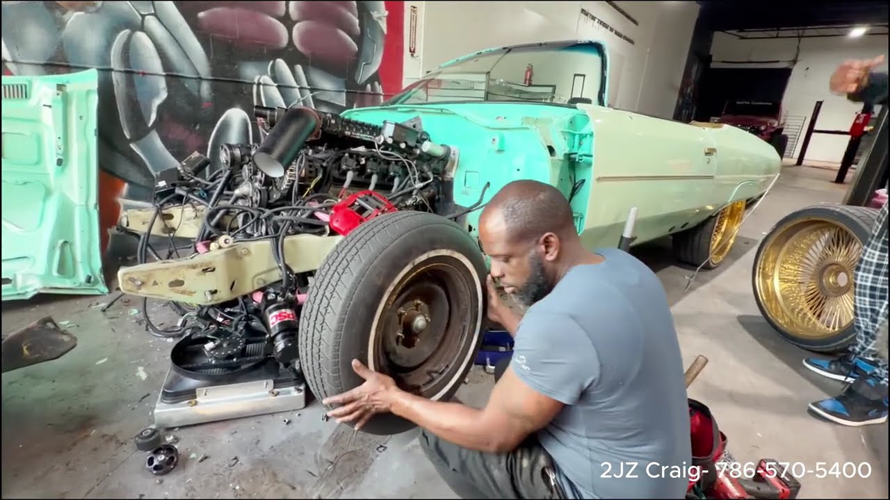 Я разобрал кабриолет Chevrolet 1971 года выпуска, принадлежащий Kodak Black, чтобы он его восстан...