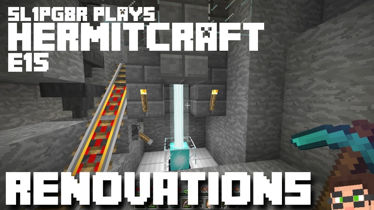 HermitCraft MineCraft LP E15 - Renovations! ( Let's Play )