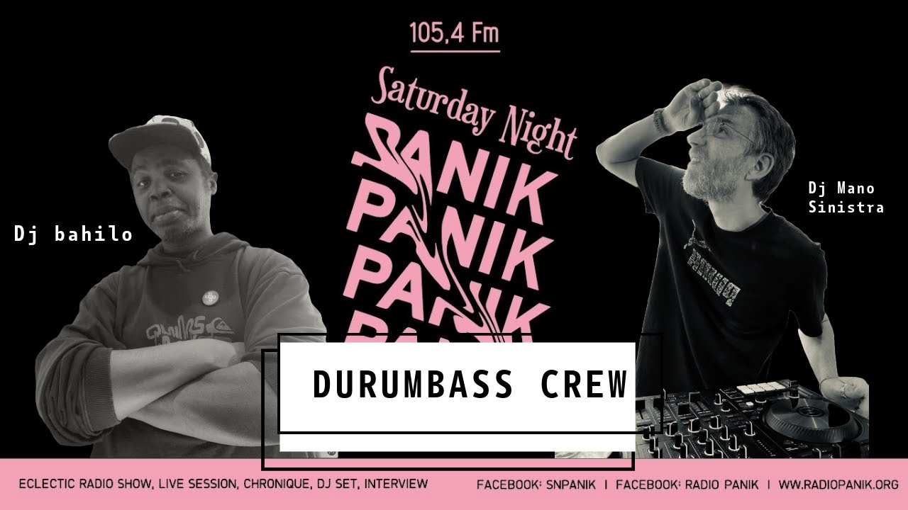 SATURDAY NIGHT PANIK LIVE IN DA HOUSE #4 PRESENT : DURUMBASS CREW  (DRUM&BASS DJ SET)