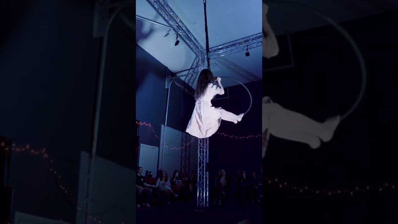 Urban Upsidedown Halloween Showcase 10.22.22 - Sue on Aerial Hoop