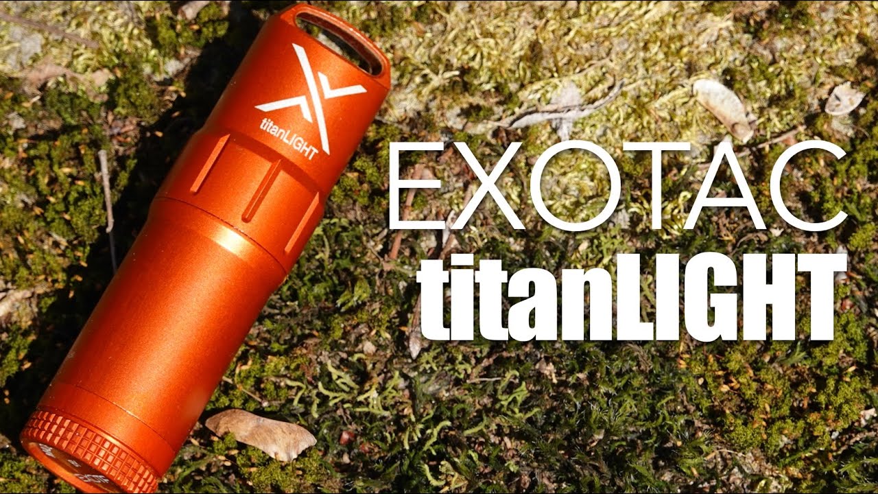 EXOTACのタイタンライター【アルミ削り出しボディのオイルライター】