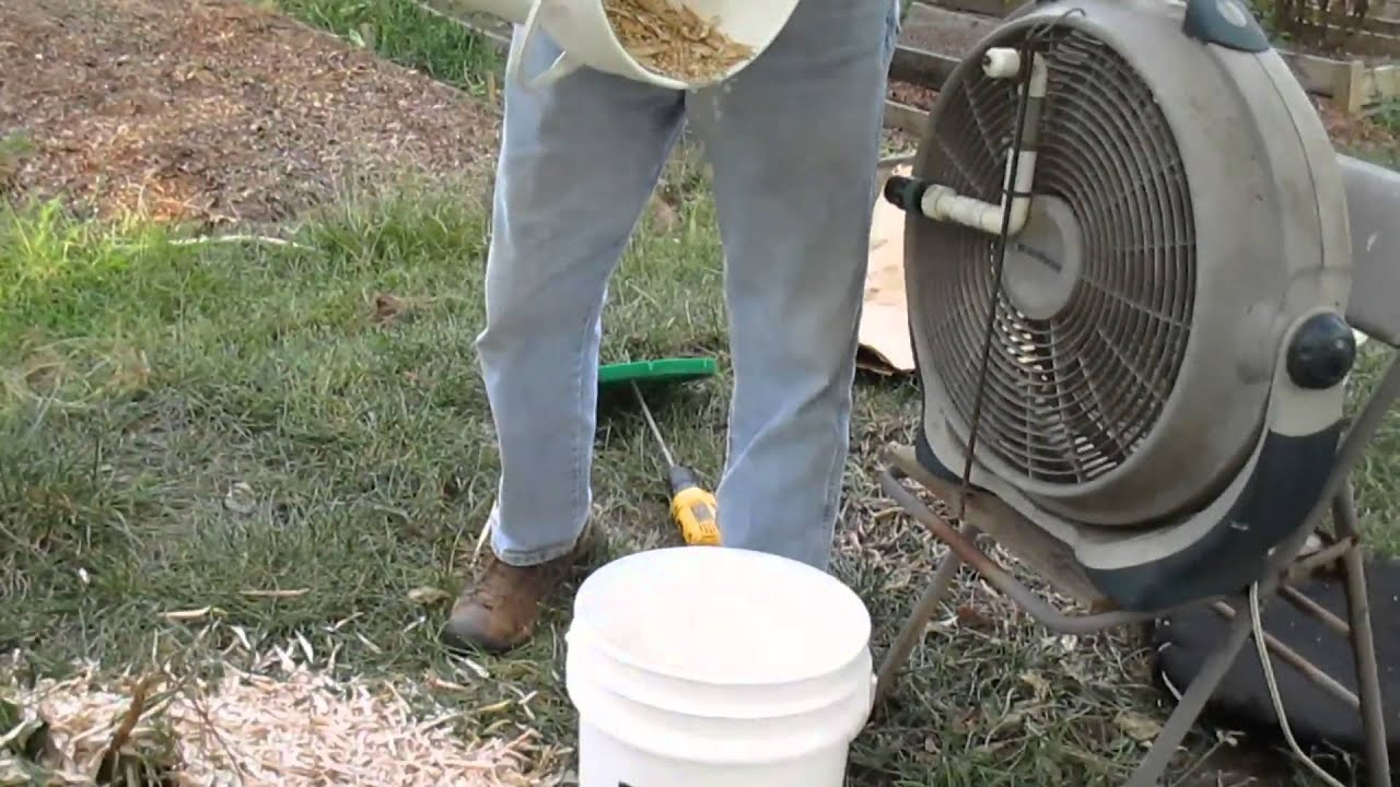 Simple Pea Thresher