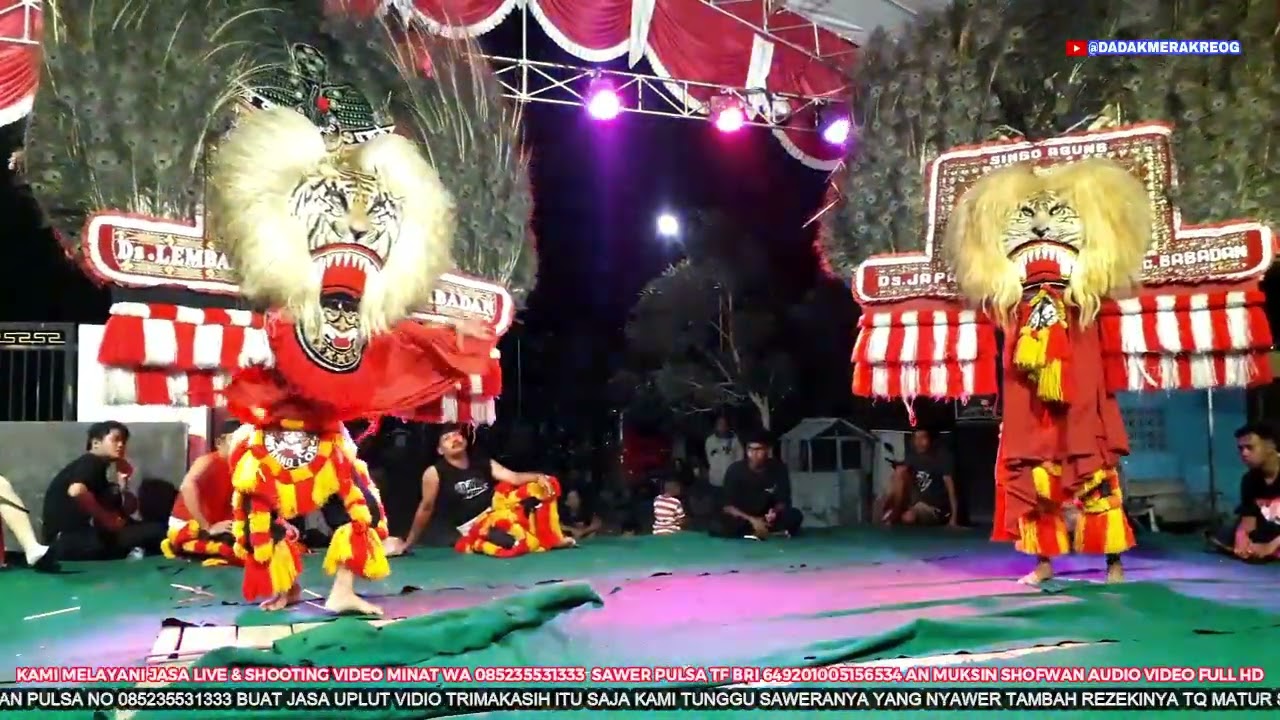 ROSO TENAN SOLAH DADAK MERAK REOG SINGO MUDO BRAMANTY BINTANG TAMU KENTONG PONGGE