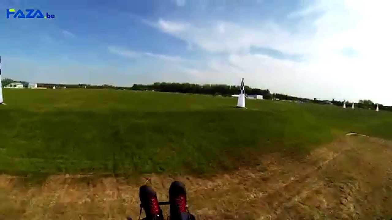 Podniebne slalomowe drifty / Paramotor slalom training on Nucleon WRC