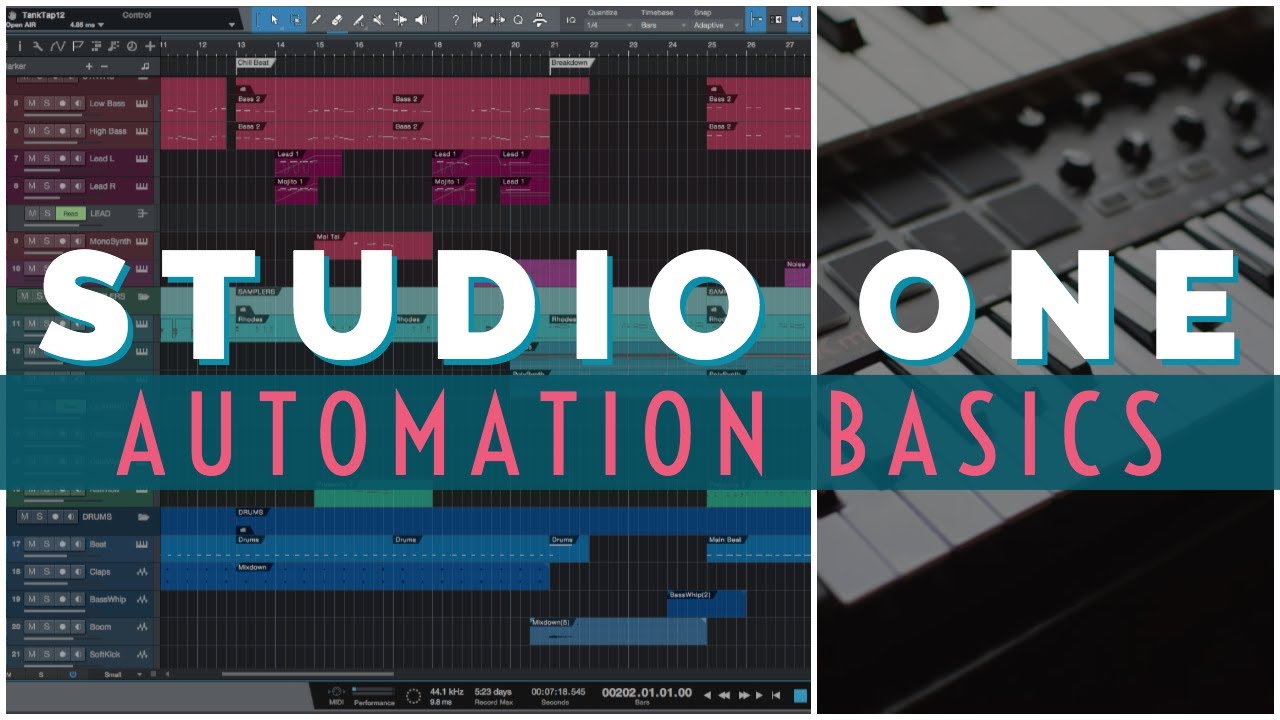 Studio One - Getting Started with Automation