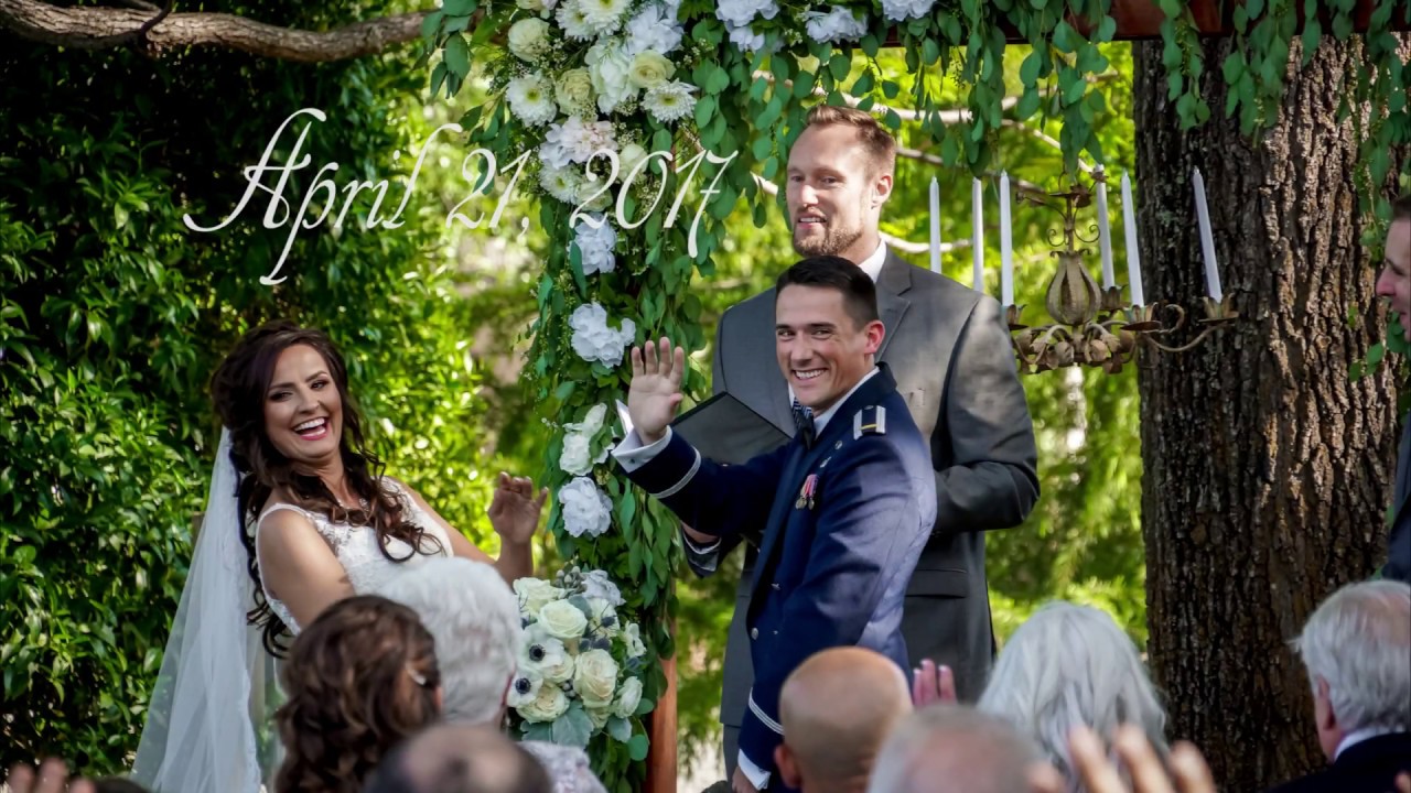 US Air Force Lieutenant Troy and Inna Anderson Wedding