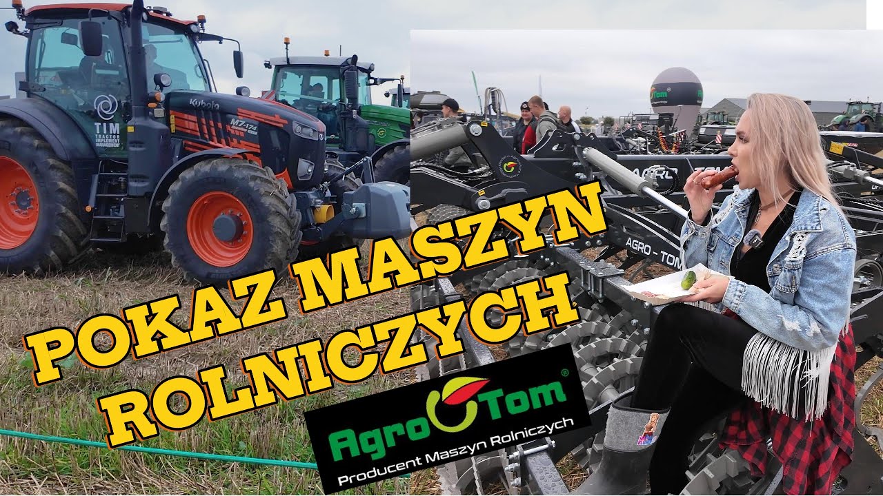POKAZ MASZYN ROLNICZYCH FIRMY AGRO-TOM 2025