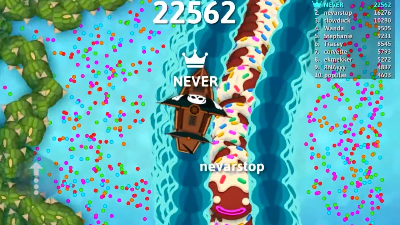 This Tiny Boat Game Just Broke All Steam Records! -Snake.io 🐍 #208