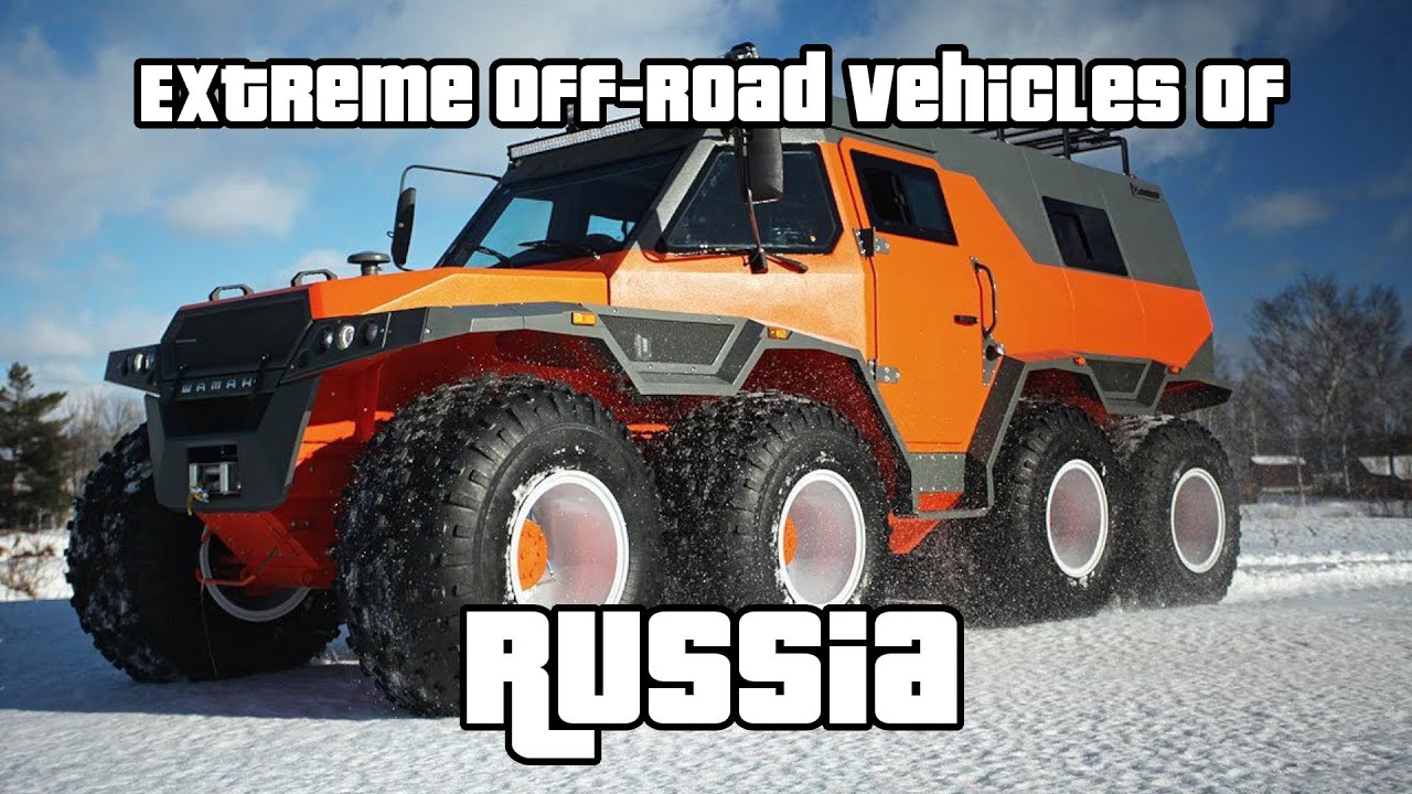 Extreme off-road vehicles of Russia - Avtoros Shaman | Aton Impulse Viking | ZIL Karatel