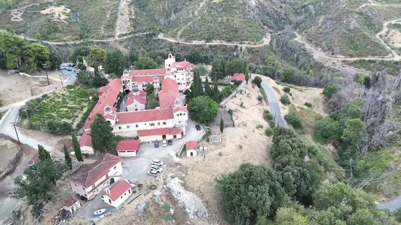 Ιερά Μονή Οσίου Δαυίδ!!! Β Εύβοια ⛰️🌲