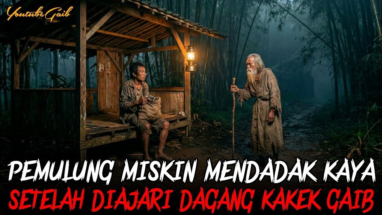 PEMULUNG MISKIN MENDADAK JADI SULTAN KAMPUNG SETELAH DIAJARI DAGANG KAKEK GAIB JIN MUSLIM