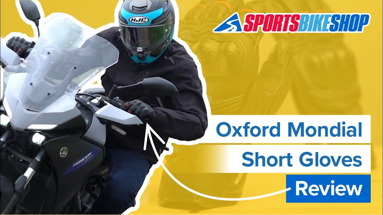 Обзор мотоциклетных перчаток Oxford Mondial Short - Sportsbikeshop