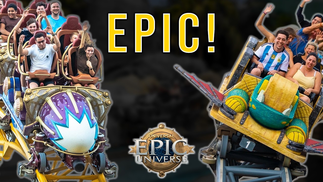 Epic Universe Orlando 4K Tour