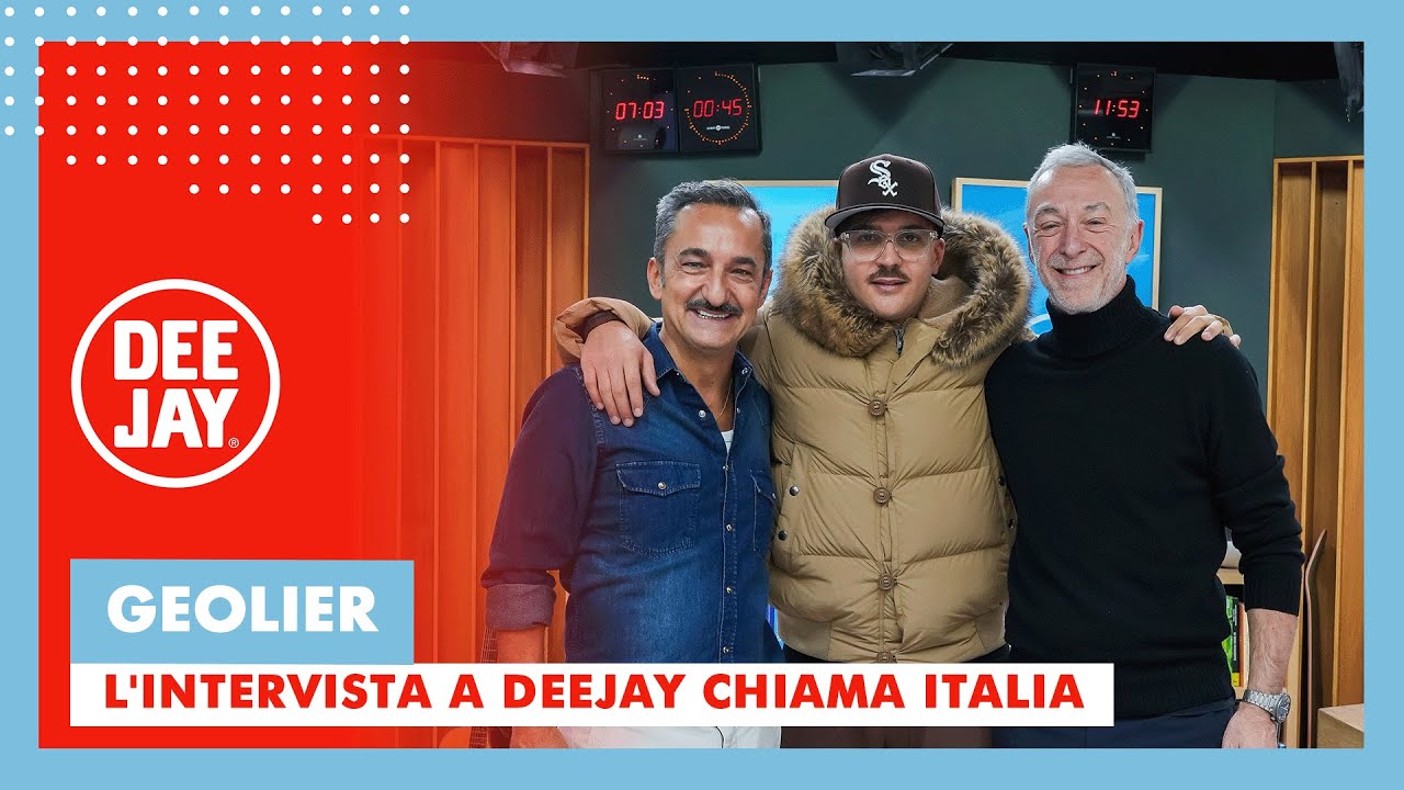 Geolier a Deejay Chiama Italia: 