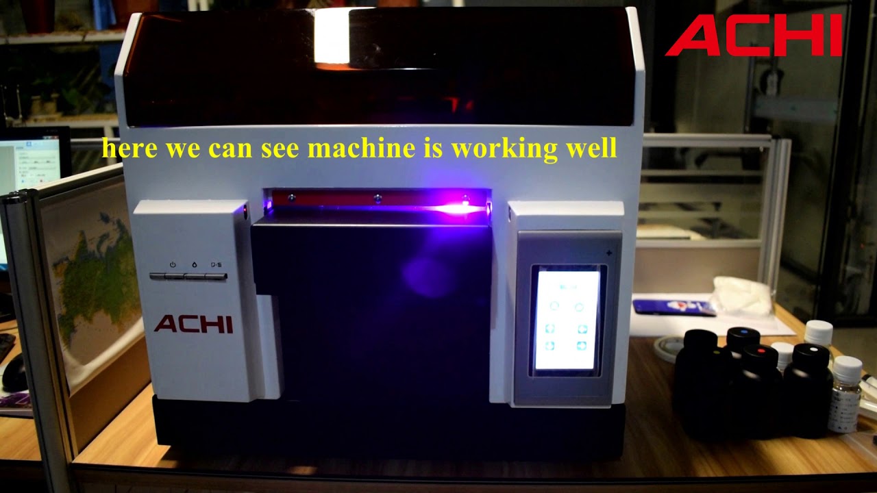 ACHI UV Printer Mini UV printer user guide with LOGO