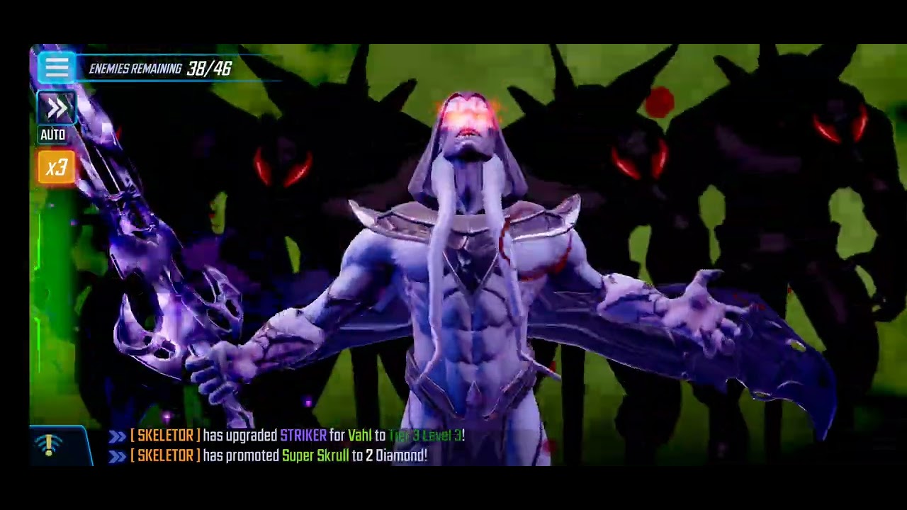 Marvel Strike Force - Dark Dimension 8 - Node 11 (Legendary / Cosmic) 1st attempt