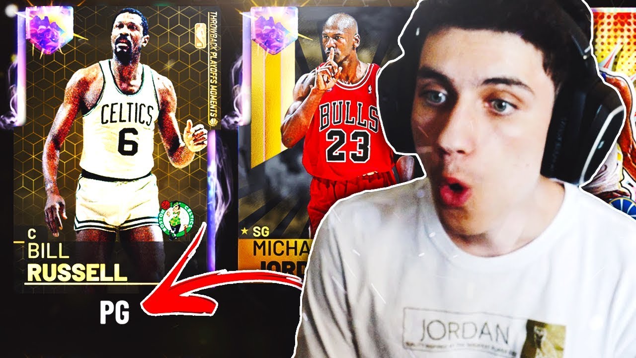 I PUT SPEED BOOSTING GALAXY OPAL BILL RUSSELL AT POINT GUARD & BROKE NBA 2K19 MYTEAM