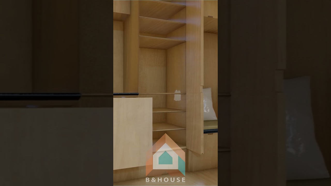 (P2) Tiny House Design | Small 1 Bedroom House  #homedesign#cabinhouse #smallhousedesign #airbnb
