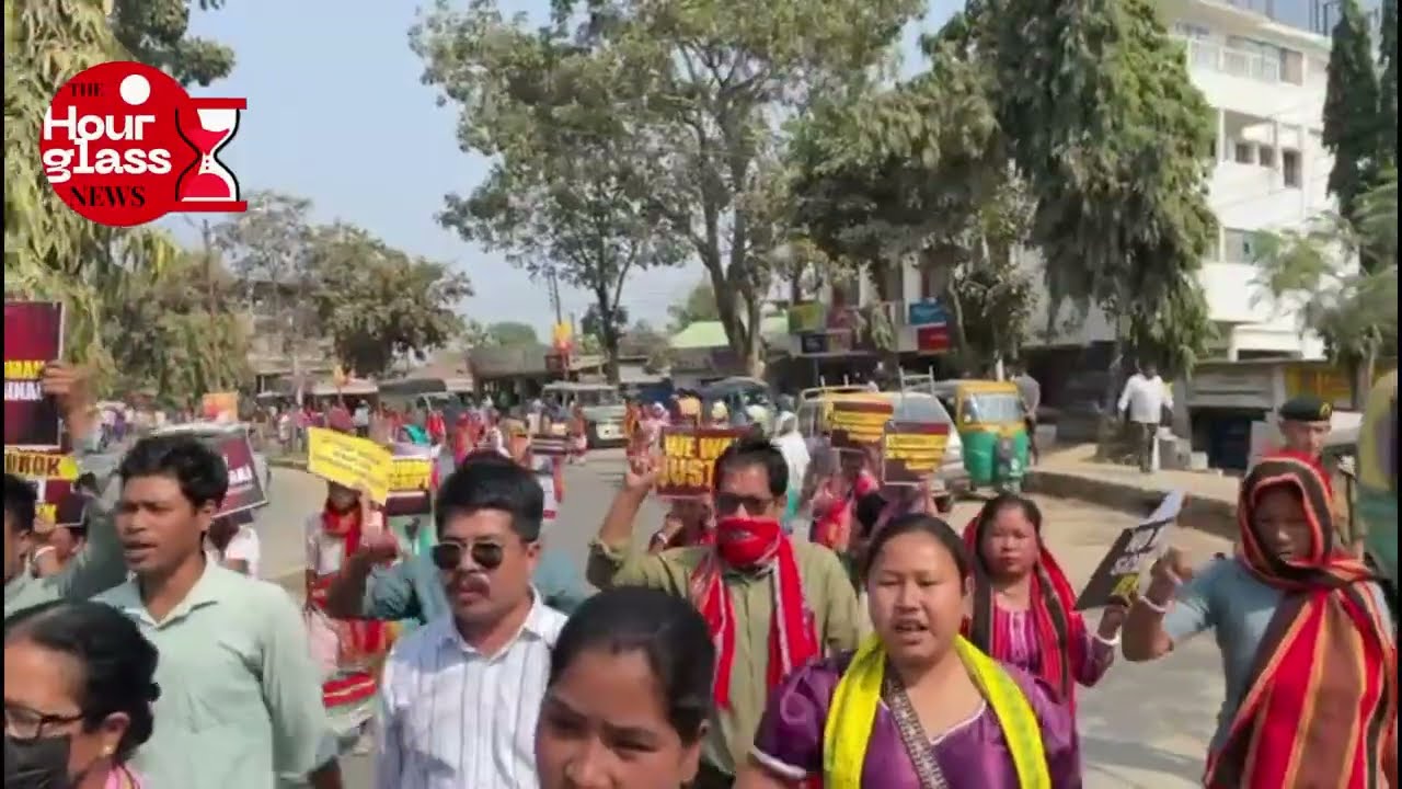 Tipra Motha Political Darama Before ADC Election // মিছিলে কেন হাঁটছেন জানেনা কর্মীরাই