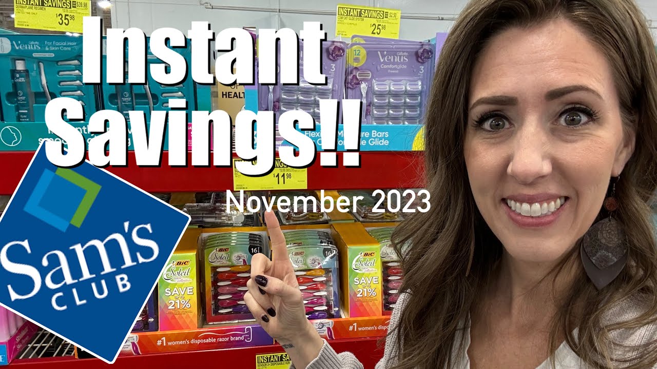 SAM’S CLUB✨INSTANT SAVINGS✨ NOVEMBER 2023 || TONS of Instant Savings Deals!!! Save Big