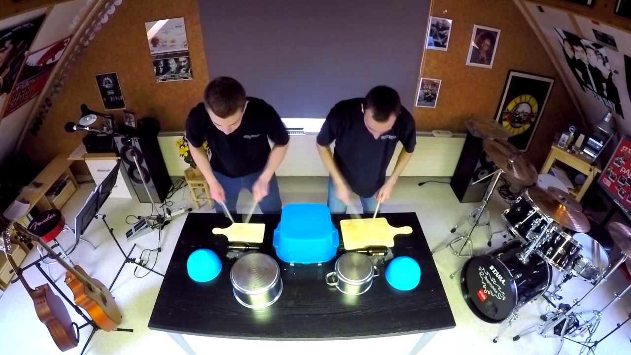 Percussion kitchen duo